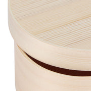 17.5x13.5cm Lunch Box Wooden Bento Box Portable Food Container for Students WorkerWood Color