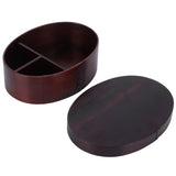 17.5x13.5cm Lunch Box Wooden Bento Box Portable Food Container for Students WorkerPainted In Australia - Darrahopens