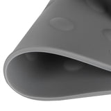 Round Shape Silicone Pad Kitchen AntiScald Insulation Dish Placemat for Kitchen Home(Dark Gray )