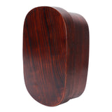 Wooden Lunch Box Portable Food Container Tablewares for Home Office Picnic CampingPainted In Australia - Darrahopens