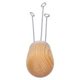 Needle Type Coffee Powder Distributor Wood Handle Coffee Stirrer Distribution Tool(Couverture d'argent Fraxinus )