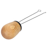 Needle Type Coffee Powder Distributor Wood Handle Coffee Stirrer Distribution Tool(Couverture noire Fraxinus )