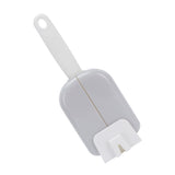 Meal Spoon with Storage Box Dust-Proof PP Rice Scoop Tableware Kitchen AccessoryGray