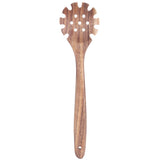 Teak Cooking Spoon Food Grade Natural Wooden Noodle Colander for Cooking Kitchen Use In Australia - Darrahopens