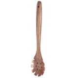 Teak Cooking Spoon Food Grade Natural Wooden Noodle Colander for Cooking Kitchen Use In Australia - Darrahopens