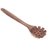 Teak Cooking Spoon Food Grade Natural Wooden Noodle Colander for Cooking Kitchen Use