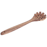 Teak Cooking Spoon Food Grade Natural Wooden Noodle Colander for Cooking Kitchen Use In Australia - Darrahopens