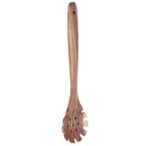 Teak Cooking Spoon Food Grade Natural Wooden Noodle Colander for Cooking Kitchen Use In Australia - Darrahopens