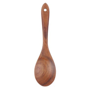 Teak Wood Tableware Food Grade Wooden Kitchen Restaurant Dining Tableware for SaladSpoon In Australia - Darrahopens