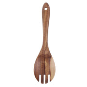 Teak Wood Tableware Food Grade Wooden Kitchen Restaurant Dining Tableware for SaladFork In Australia - Darrahopens