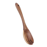 Teak Wood Tableware Food Grade Wooden Kitchen Restaurant Dining Tableware for SaladFork In Australia - Darrahopens