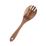 Teak Wood Tableware Food Grade Wooden Kitchen Restaurant Dining Tableware for SaladFork In Australia - Darrahopens