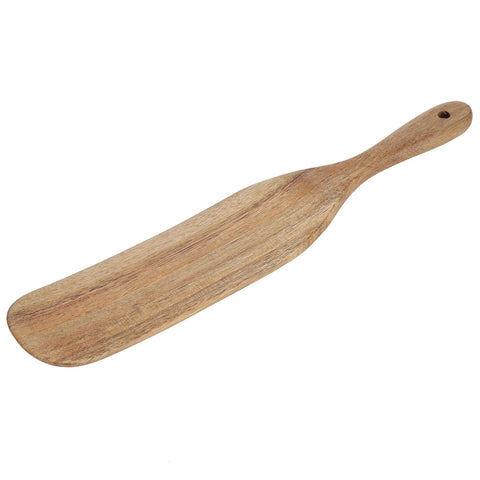 Teak Spatula Home Cooking Food Grade Wooden Frying Shovel Cookware for Kitchen Supplies33.5x6.5cm In Australia - Darrahopens
