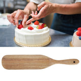 Teak Spatula Home Cooking Food Grade Wooden Frying Shovel Cookware for Kitchen Supplies33.5x6.5cm