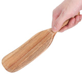 Teak Spatula Flat Shape FoodGrade Wooden Cooking Spatula for Home Kitchen Cooking(29x5.5cm ) In Australia - Darrahopens