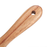 Teak Spatula Flat Shape FoodGrade Wooden Cooking Spatula for Home Kitchen Cooking(29x5.5cm )