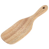 Teak Spatula Flat Shape FoodGrade Wooden Cooking Spatula for Home Kitchen Cooking(20.5x6cm ) In Australia - Darrahopens