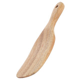 Teak Spatula Flat Shape FoodGrade Wooden Cooking Spatula for Home Kitchen Cooking(20.5x6cm )