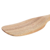 Teak Spatula Flat Shape FoodGrade Wooden Cooking Spatula for Home Kitchen Cooking(20.5x6cm )