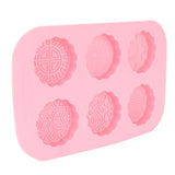 6Grid Mooncake Silicone Mold DIY Baking HandMade Soap Mold for Dessert Kitchen Tool In Australia - Darrahopens