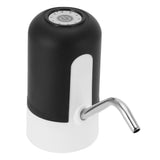 Water Bottle Pump USB Charging Electric Drinking Water Dispenser Kit for Home OfficeBlack