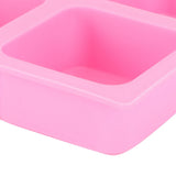 6‑Grid Square Mold Silicone Cake Aroma Hand Making Soap Mould DIY Tool for Baking Soap