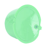 Coffee Capsule Set Stainless Steel Coffee Filter Cup for DOLCE GUSTO Coffee Machine(Green 10 Capsules1 Spoon 1 Brush)