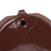 Coffee Capsules Reusable Refillable Coffee Cup Filter Kit Fit for DOLCE GUSTO Machine(Coffee 3 Capsules1 Spoon 1 Brush)