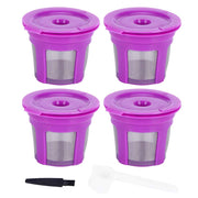 Coffee Capsule Brush Spoon Set Reusable Coffee Making Filter Cup for KEURIG 2.0 1.04Pcs In Australia - Darrahopens