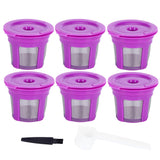 Coffee Capsule Brush Spoon Set Reusable Coffee Making Filter Cup for KEURIG 2.0 1.06Pcs In Australia - Darrahopens