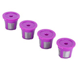 Coffee Capsule Brush Spoon Set Reusable Coffee Making Filter Cup for KEURIG 2.0 1.06Pcs