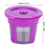 Coffee Capsule Brush Spoon Set Reusable Coffee Making Filter Cup for KEURIG 2.0 1.06Pcs