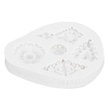 Retro Diamonds Pattern Fondant Mold Silicone Mold DIY Baking Cake Decorating Tool50‑611‑B Gray In Australia - Darrahopens