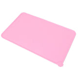 Pet Food Pad Silicone Waterproof Non Slip Bowl Drinking Feeding Mat Placemat for Dog Cat(Red ) In Australia - Darrahopens