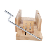 Practical Adjustable Bamboo Soap Cutter Bread Cutter Mold DIY Soap Cutting Tool In Australia - Darrahopens