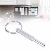 Oval Head Bit Key Portable Stainless Steel Coffee Machine Opening Repairing Tools