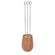 Needle Type Coffee Wooden Powder Dispenser Coffee Stirrer with Handle for Stiring CoffeeGolden In Australia - Darrahopens