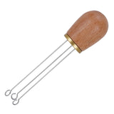 Needle Type Coffee Wooden Powder Dispenser Coffee Stirrer with Handle for Stiring CoffeeGolden In Australia - Darrahopens