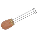 Needle Type Coffee Wooden Powder Dispenser Coffee Stirrer with Handle for Stiring CoffeeGolden In Australia - Darrahopens