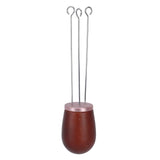 Needle Type Coffee Wooden Powder Dispenser Coffee Stirrer with Handle for Stiring CoffeeRose Gold In Australia - Darrahopens