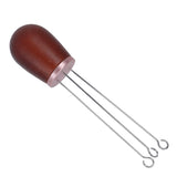 Needle Type Coffee Wooden Powder Dispenser Coffee Stirrer with Handle for Stiring CoffeeRose Gold In Australia - Darrahopens
