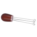 Needle Type Coffee Wooden Powder Dispenser Coffee Stirrer with Handle for Stiring CoffeeRose Gold In Australia - Darrahopens