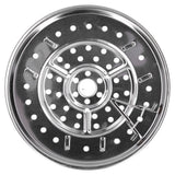 Stainless Steel Heat Resistant Steaming Rack Tripod Design Non Stick Rack for Food Cake(23.5CM )