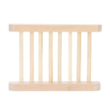 DIY Silicone Soap Mold Set with Wood Box Soap Rack Wrapping Paper Baking SuppliesPurple