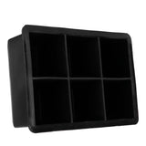6‑Grid Silicone Square Ice Mold Food Grade Ice Cubes Tray Making Mold for Home Kitchen In Australia - Darrahopens