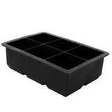 6‑Grid Silicone Square Ice Mold Food Grade Ice Cubes Tray Making Mold for Home Kitchen