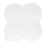 4‑Grid Round Shape Mold Food Grade Silicone Ice Cream Mould for Kitchen Utensils