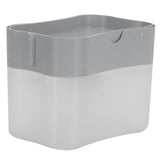 Press Type Soap Box Kitchen Household Detergent Press Dispenser for Home Kitchen HotelGrey In Australia - Darrahopens