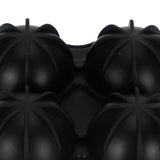 4 Hole Ice Cubes Mold Silicone Ice Ball Maker Mould Tray for Home Kitchen SuppliesBlack