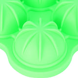 6-Grid Ice Ball Maker Reusable Silicone Ice Ball Mold Tray for Home Kitchen Bar UseGreen